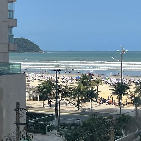 Apartamento Vista Para Praia Praia Grande Dış mekan fotoğraf