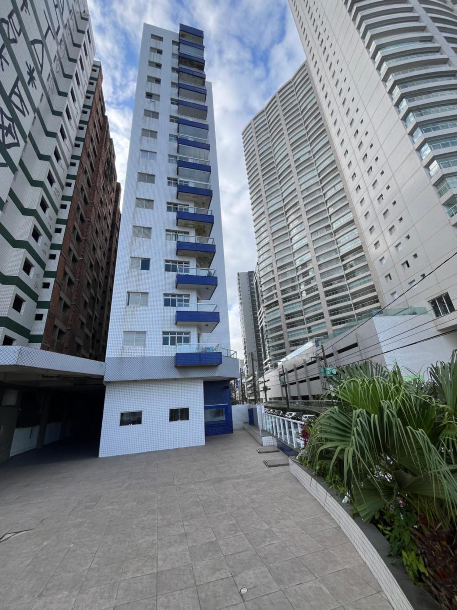 Apartamento Vista Para Praia Praia Grande Dış mekan fotoğraf