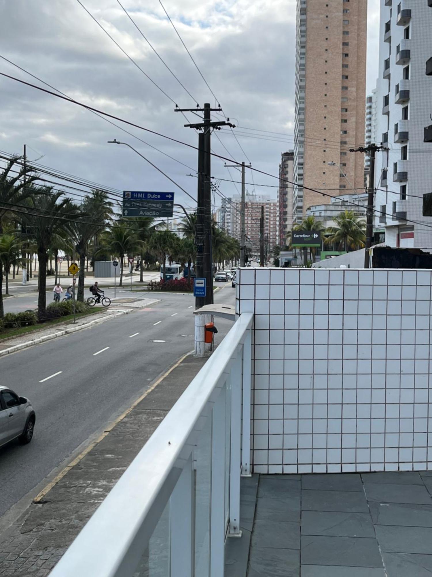 Apartamento Vista Para Praia Praia Grande Dış mekan fotoğraf